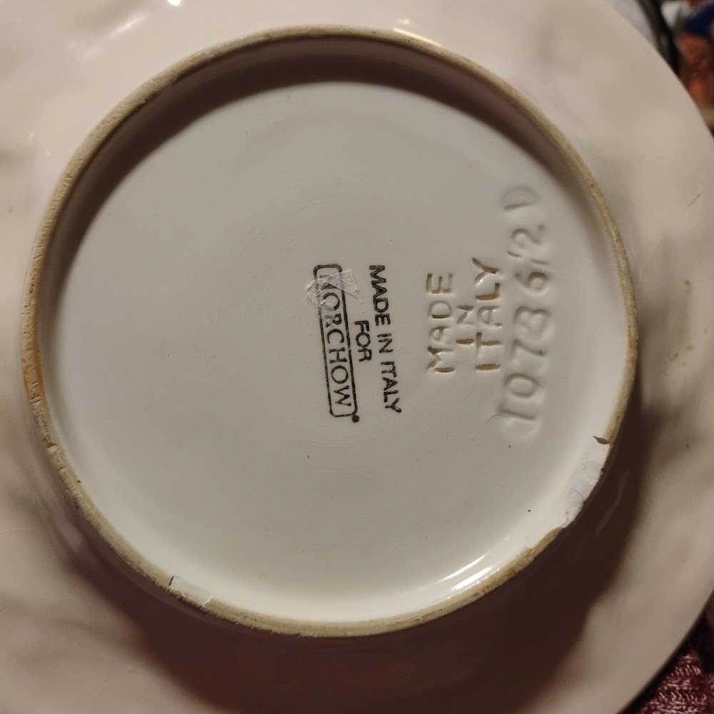 White Porcelain Dinner Plate